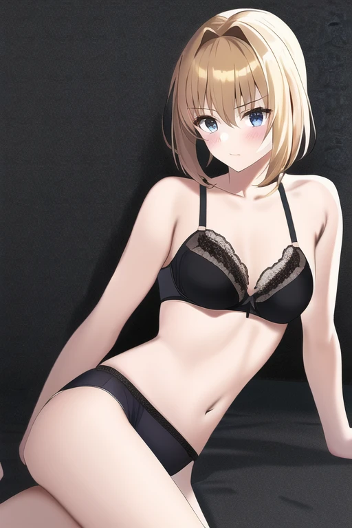 [NovelAI] Fate Saber Anime style Bra [Illustration]